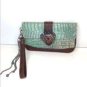 Michelle Monroe boutique vintage clutch/wristlet!